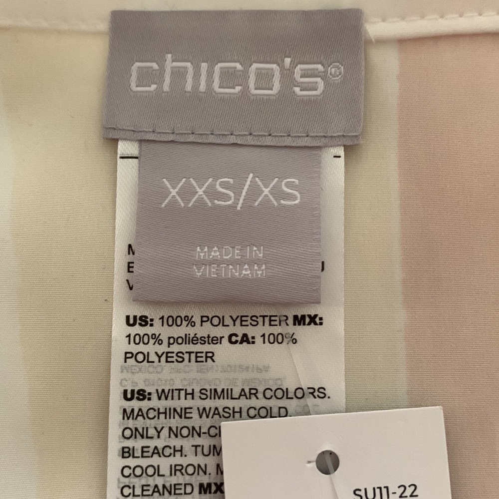 Chico’s Abstract kimono duster - Picture 9 of 11